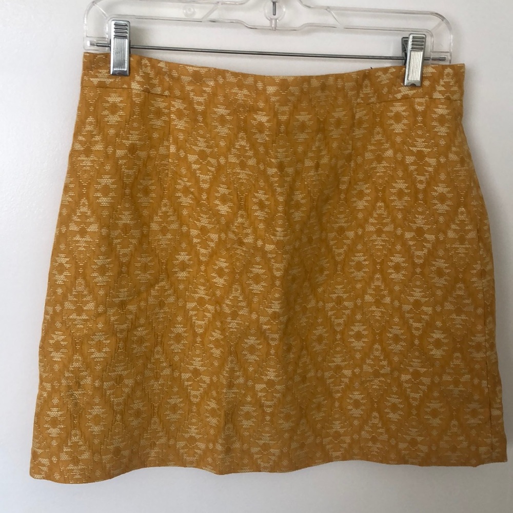 Yellow Zara skirt size M